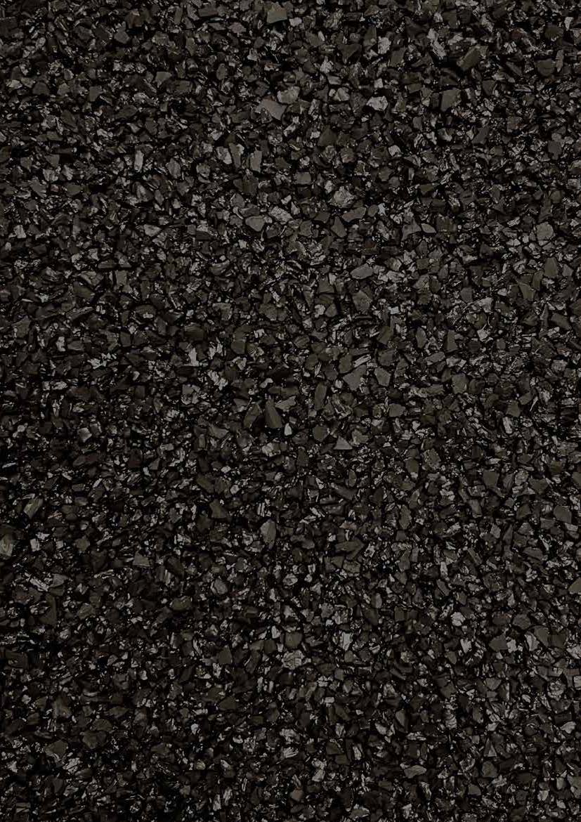 ACTIVATED CARBON (GRANULES)
Granulated activated carbon stands as a versatile and 
essential material used across various industries for 
its exceptional adsorption properties.