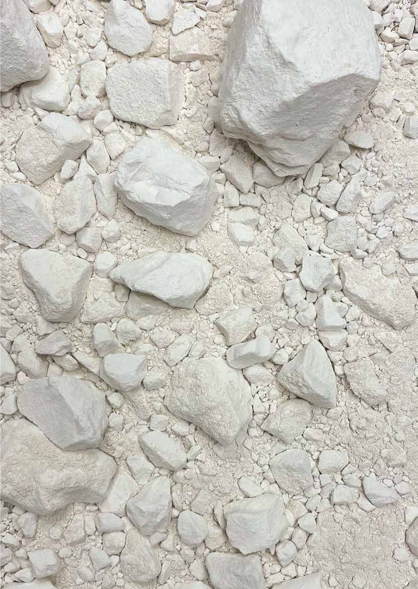 WASHED KAOLIN
Washed kaolin, also known as washed china clay, is a 
type of kaolin clay that has undergone a refining 
process to remove impurities and other materials.